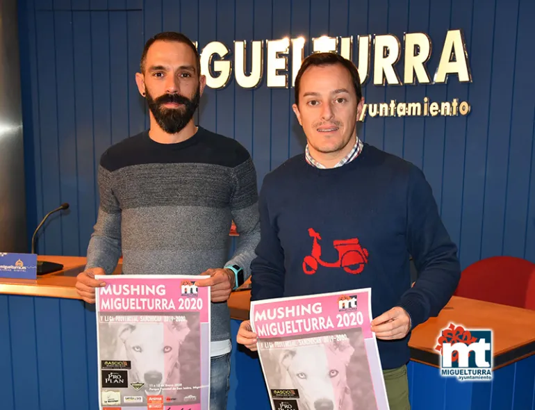 imagen de Diego Rodríguez Tercero y Miky Monroy, de derecha a izquierda, enero de 2020