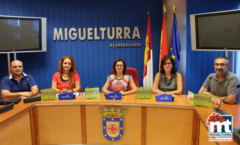 imagen de la presentación oficial de la programación de Ferias y Fiestas 2015 de Miguelturra