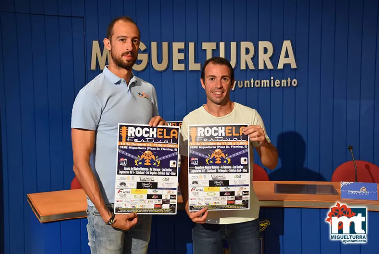 imagen presentación concierto Rockela 2019 en Miguelturra