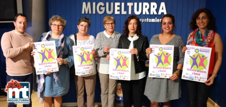 imagen de la presentación oficial de las jornadas Igualdad, Salud y Deporte 2018