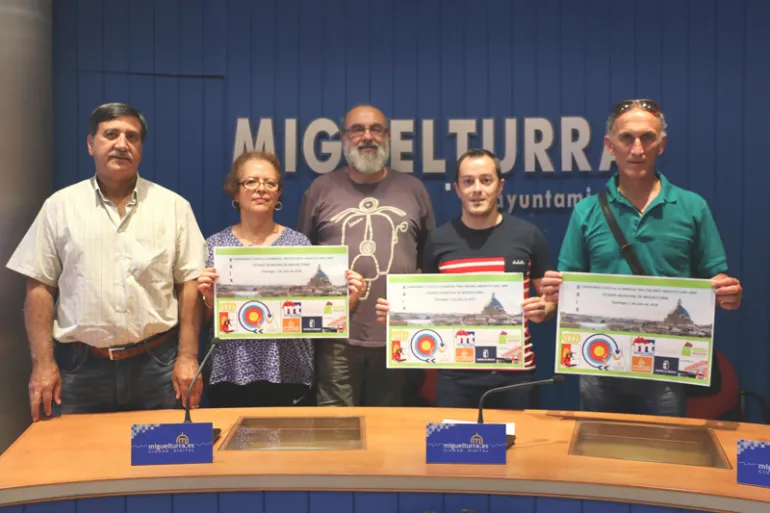 imagen presentación del Campeonato Regional de Tiro con Arco que se desarrollará en Miguelturra el domingo 1 de julio de 2018