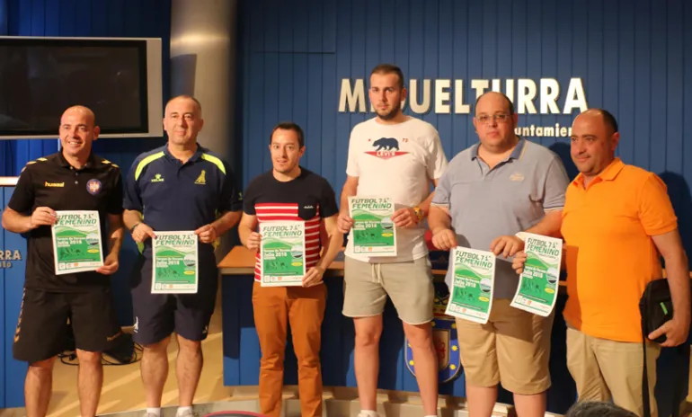 imagen presentación Torneo Fútbol 7 Femenino, julio 2018