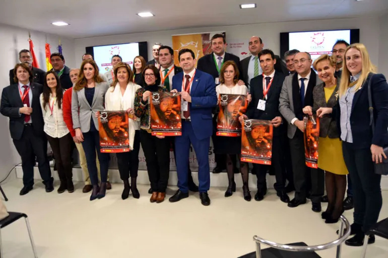 imagen presentación de la Ruta Pasión de Calatrava 2017 en Fitur