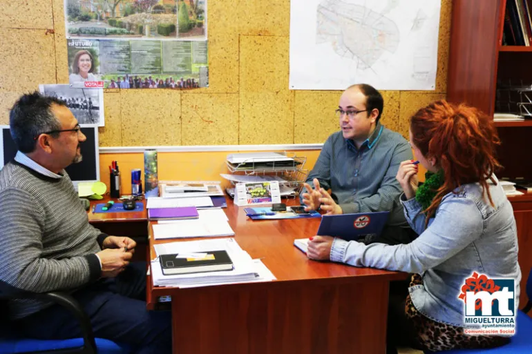 imagen de la reunión institucional con Iberconsa, enero de 2016