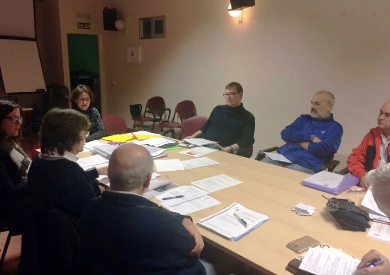 imagen de la reunión del Consejo Municipal de Cooperación y Solidaridad, noviembre 2016