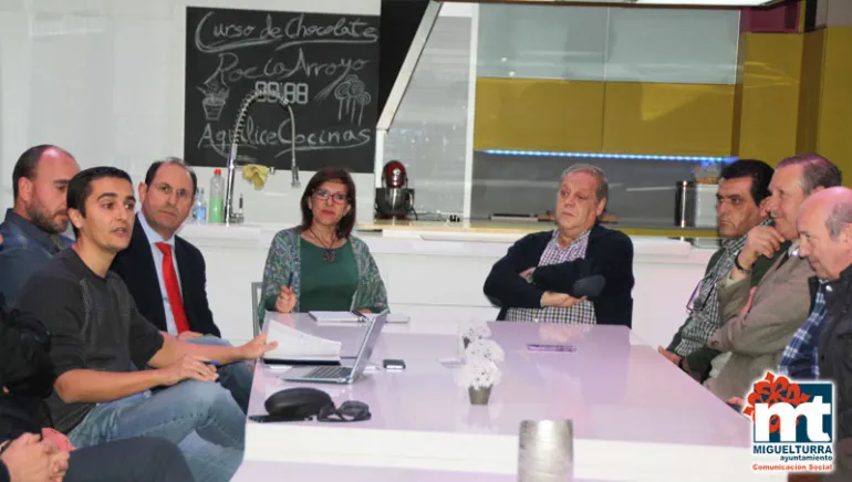 imagen reunión con el tejido empresarial del Polígono de la Estrella de Miguelturra, abril de 2016