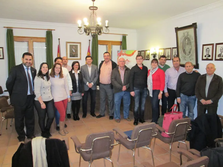 imagen de personas participantes en el Pleno de la Mancomunidad, enero 2016