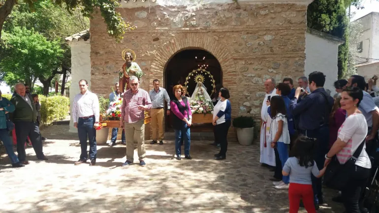 imagen del inicio de la Procesión de San Marcos, Peralvillo 2017