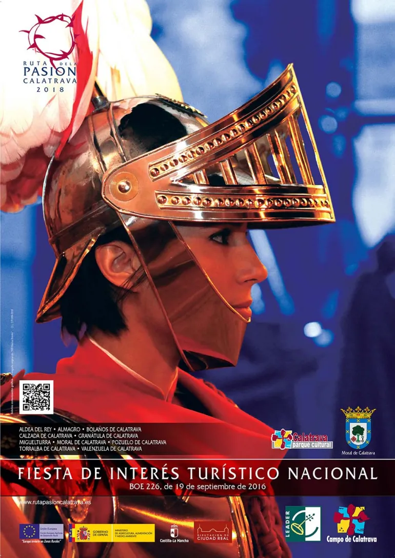imagen del cartel anunciador de la Semana Santa 2018 del Campo de Calatrava