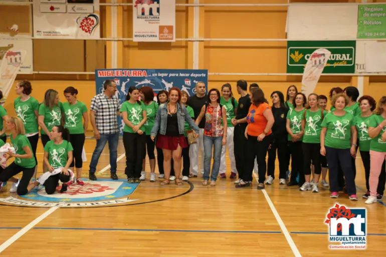 imagen de Victoria Sobrino en la clausura de la Jornada Mujer y Deporte 2015