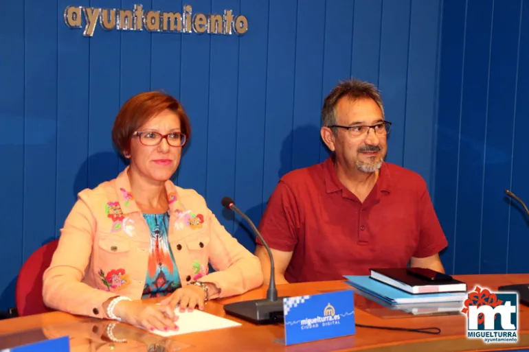 imagen de la rueda de prensa de Sobrino y Fernández a colación de la RPT, septiembre 2018