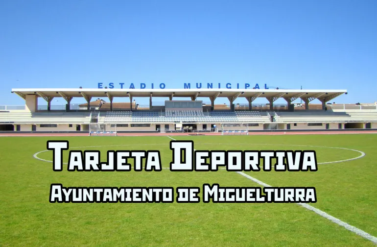 imagen alusiva a informaciones sobre la Tarjeta Deportiva del Ayuntamiento de Miguelturra