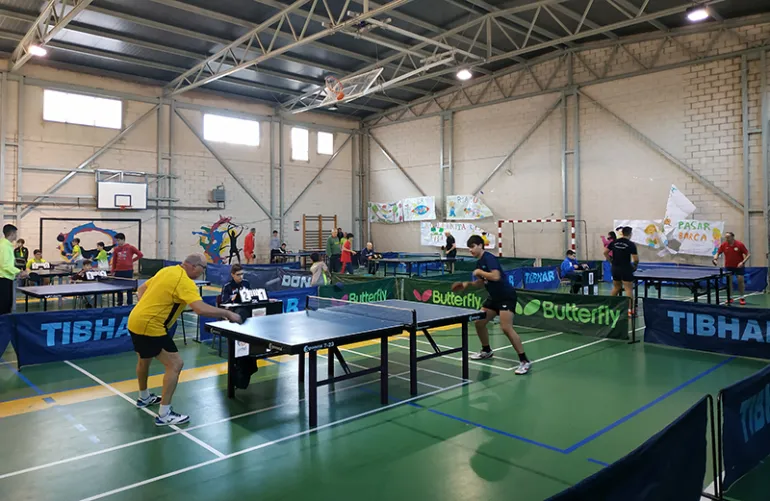 imagen Torneo de Navidad 2019 de Tenis de Mesa de Miguelturra, fuente imagen Antonio Fernández