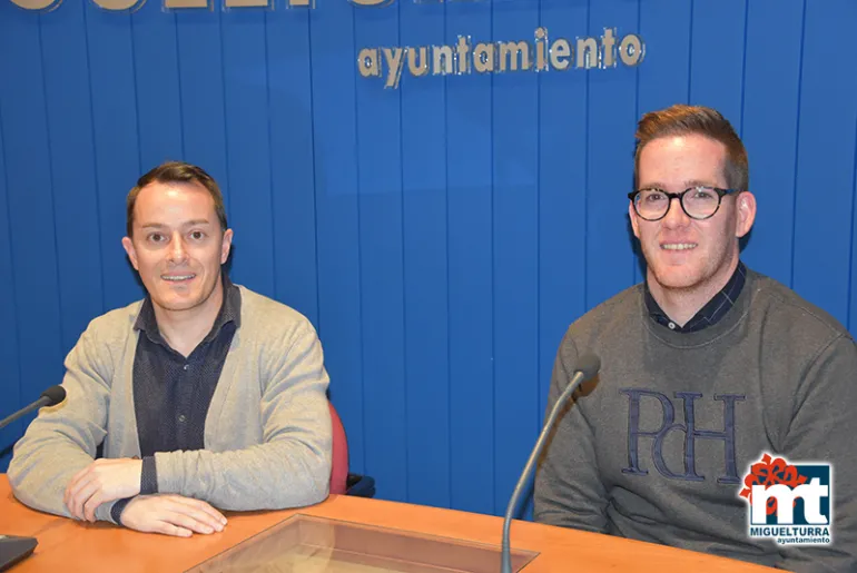 imagen de Diego Rodríguez y Raúl Domínguez, de izquierda a derecha, marzo 2020