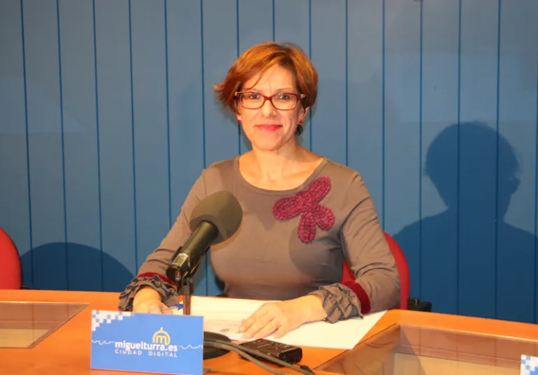 imagen de la alcaldesa de Miguelturra Victoria Sobrino, enero de 2018