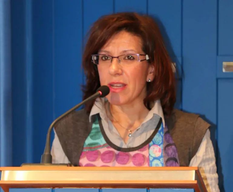 imagen de Victoria Sobrino, alcaldesa de Miguelturra, febrero de 2016