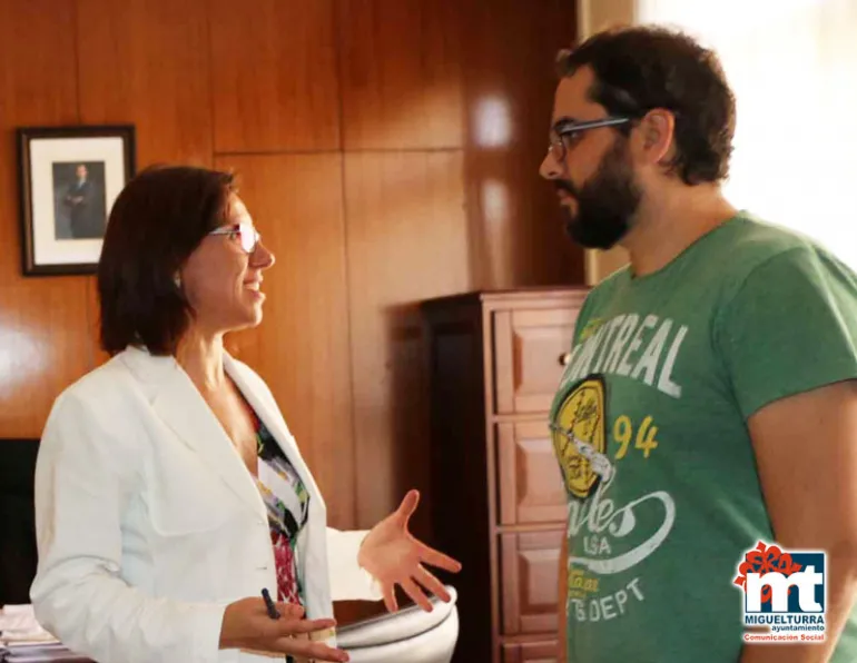 imagen de Victoria Sobrino y José Vicente Romero, septiembre 2015