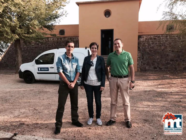 imagen de la visita a los depósitos de San Isidro, septiembre 2015