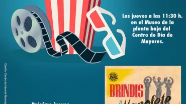 evento imagen cartel "Brindis a Manolete", diseño cartel Centro de Internet Miguelturra