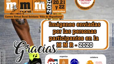 imagen alusiva al vídeo elaborado en la Media Maratón Rural Virtual Villa Miguelturra 2020