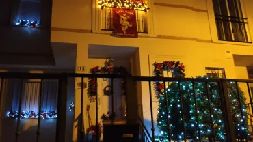 evento imagen del primer premio de Balcones Navideños del año 2019