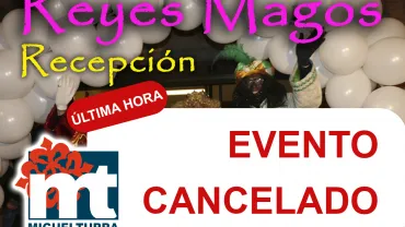imagen alusiva a la cancelación del evento de los Reyes Magos en Miguelturra, enero de 2021