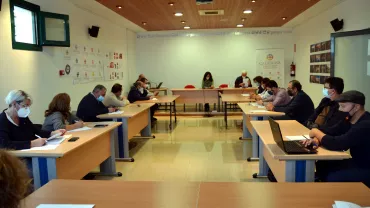 imagen de la reunión de la Junta Directiva, noviembre 2020, fuente imagen Gabinete Prensa Multimedia