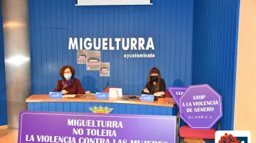 imagen presentación de los actos contra la violencia de las mujeres, noviembre 2020