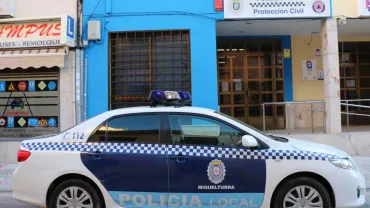 imagen de la fachada de la policia local de Miguelturra.