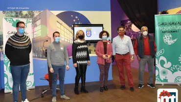 imagen en el Museo del Carnaval, autoridades y personas relacionadas con él, febrero de 2021