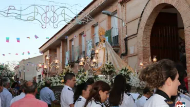 imagen de archivo del año 2019 de las Fiestas del Barrio de Oriente de Miguelturra