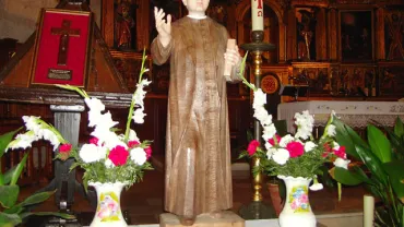 imagen del busto del Beato Justo Arévalo