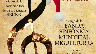 imagen cartel concierto navidad, 14 diciembre 2013