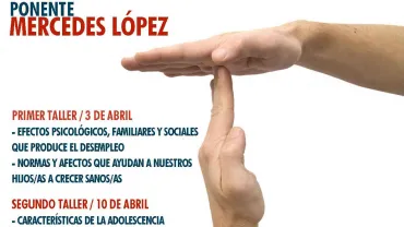 imagen cartel taller antiestress, abril 2014