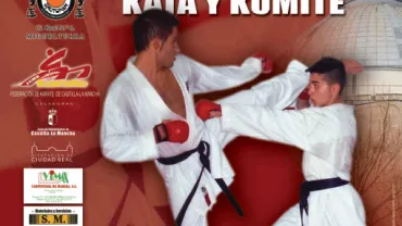 imagen cartel Campeonato Regional Karate, oct 2009