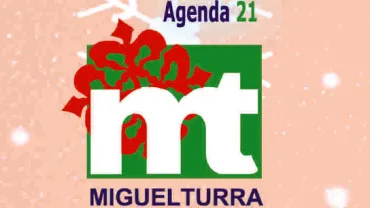 imagen anagrama navideño de la Agenda 21 Local