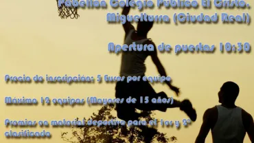 imagen cartel torneo StreetBall, junio 2007