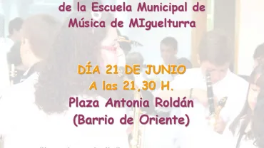 imagen cartel concierto extraordinario, junio 2014