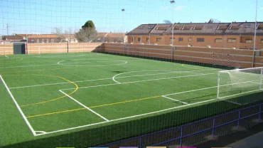 imagen del Campo de Fútbol 7 desde las gradas