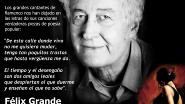 imagen del Cartel Poesía Flamenca, octubre 2011