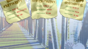 imagen cartel Ruta BTT Peralvillo 2011