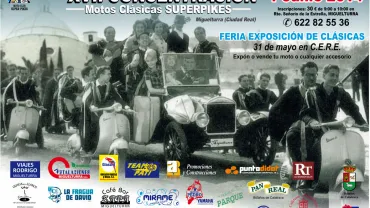 imagen cartel concentración motos clásicas 2014