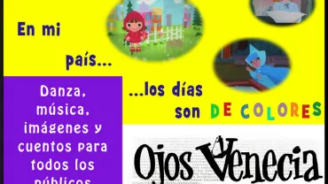 imagen del cartel Cuentos Danzarines, enero 2013