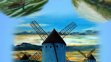 imagen del díptico exposición Mategupa, abril 2008