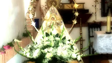 imagen de la Virgen Blanca del anejo de Peralbillo