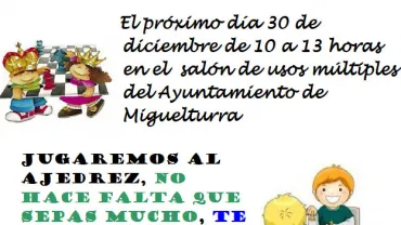 imagen del evento navideño de ajedrez 2013