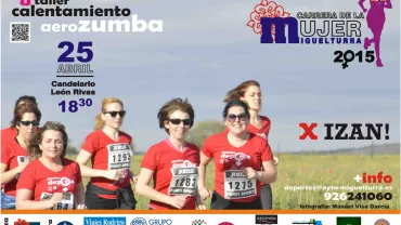 imagen cartel de la Tercera Carrera de la Mujer
