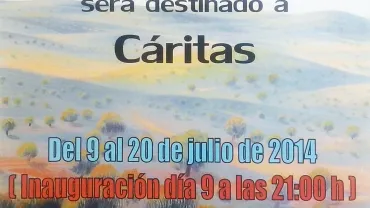 imagen cartel exposición Julián Peco, julio 2014