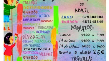 imagen cartel de Divertilandia, abril 2014