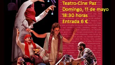 imagen cartel teatro infantil del domingo 11 mayo